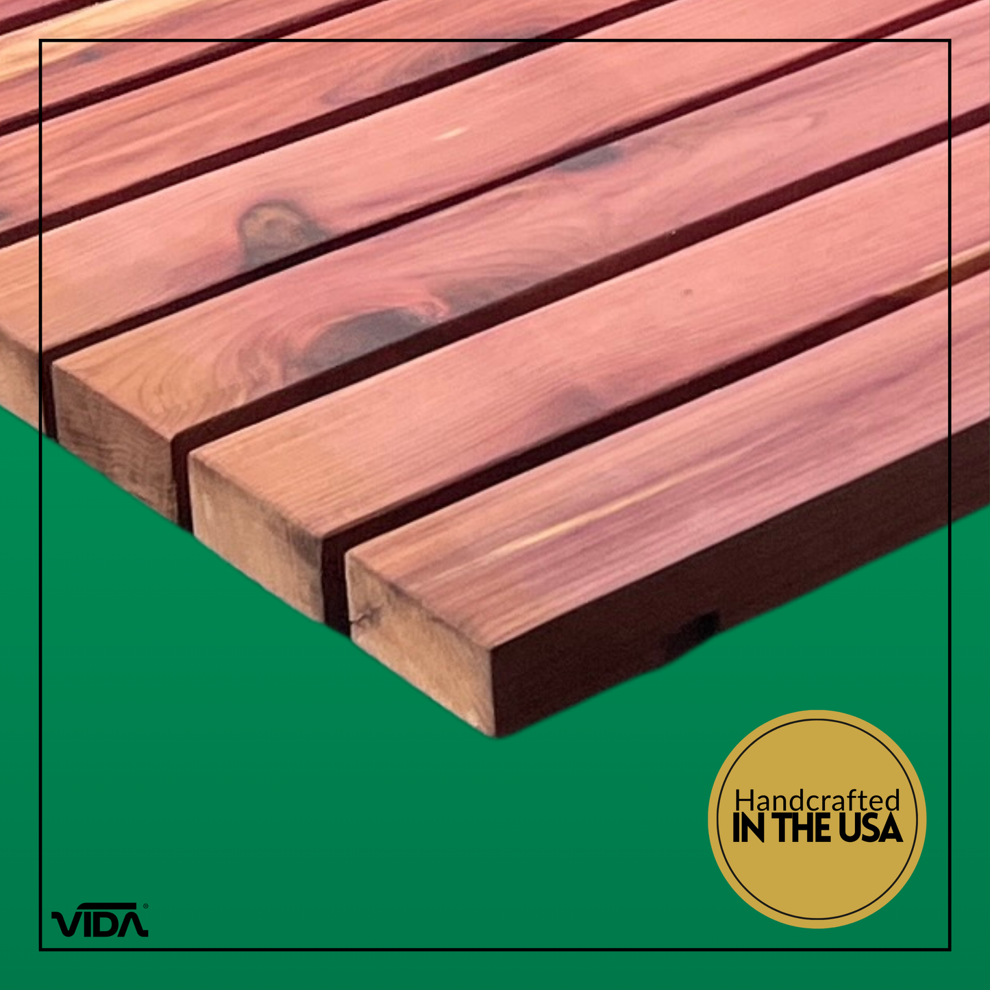 Eastern Red Cedar Bath Mat 30"x16" (76cm X 41cm)